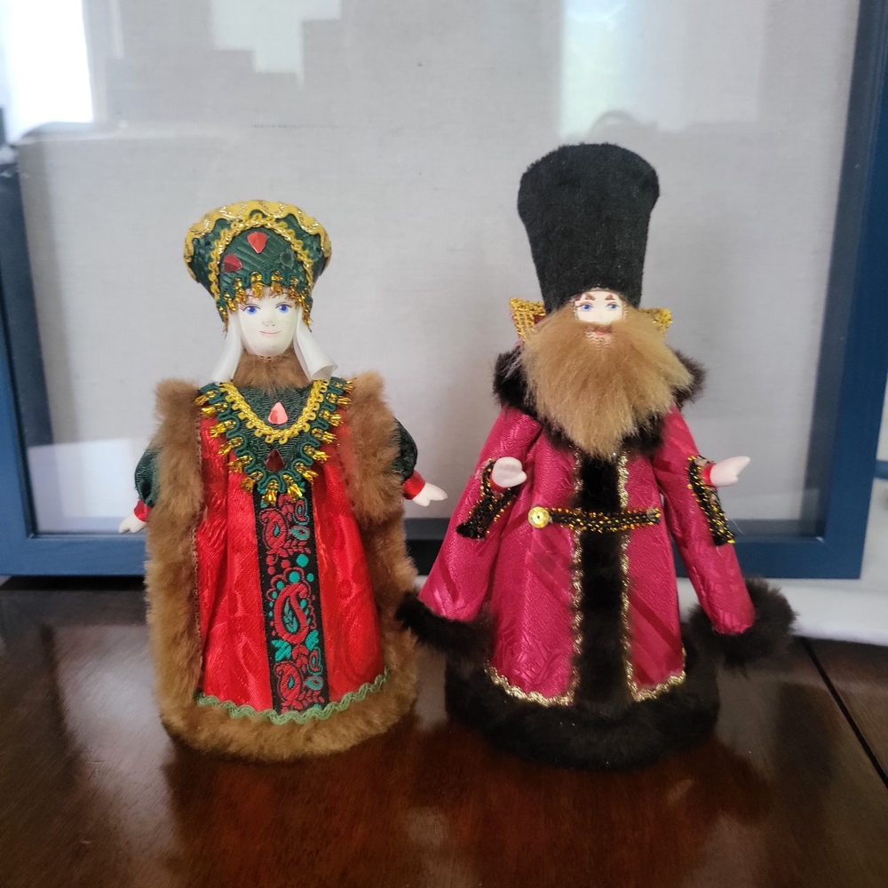 Traditional Russian Cone Doll Set.